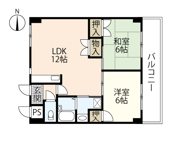 カルチェ・ヴェールS棟