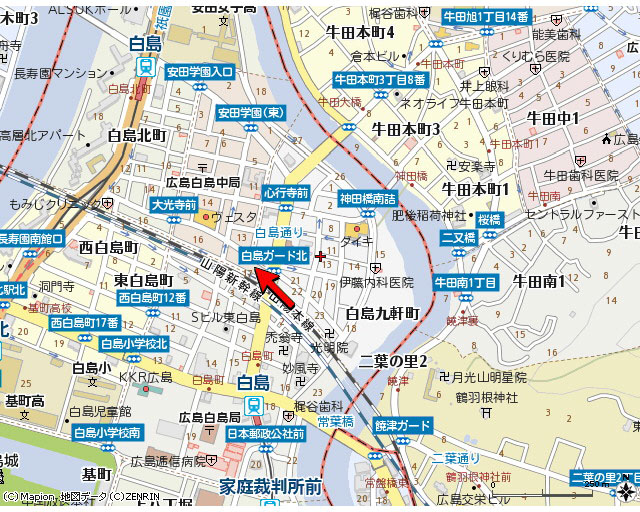 スタープラザ白島中町