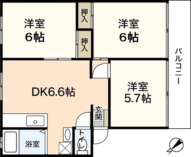 サンピア向井B棟