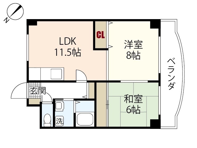 リバーサイド西口