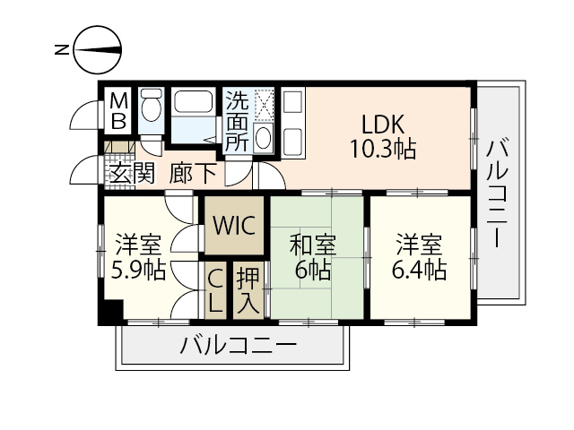 レジデンス・古市橋