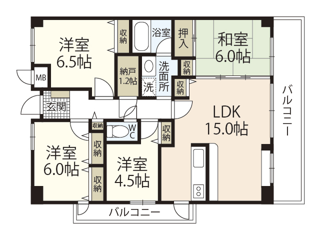 ヴェール牛田(506)