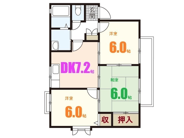 ルミナス上安 B棟