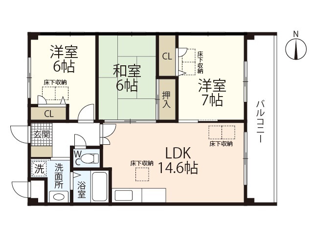ルネスほりえ3号棟