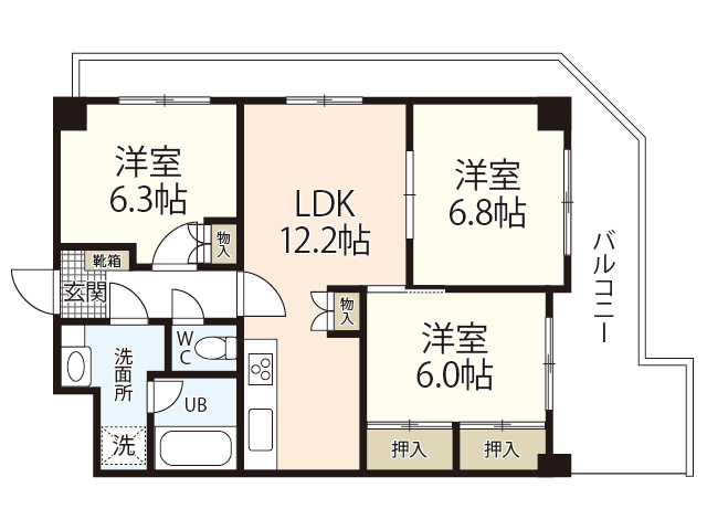 ポニクレール比治山