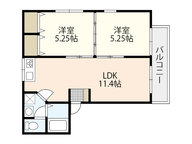 セジュール牛田(牛田東)