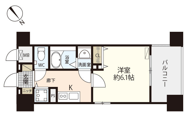 ジェイシティミライエ大手町(1201)