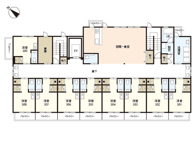 シェアハウジングおおまち