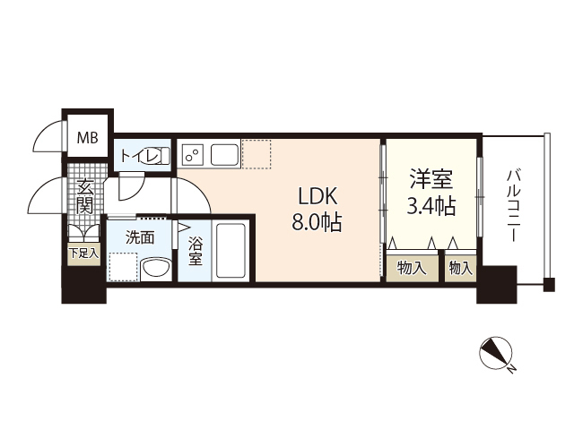 N-clair比治山本町