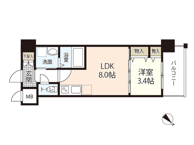 N-clair比治山本町