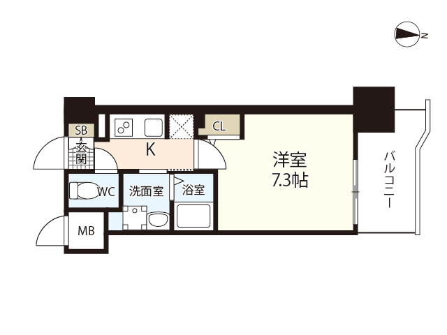 S-RESIDENCE国泰寺町一丁目