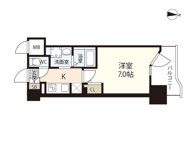 S-RESIDENCE国泰寺町一丁目