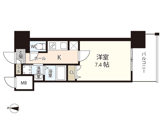 S-RESIDENCE国泰寺町一丁目