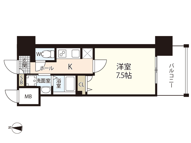S-RESIDENCE国泰寺町一丁目