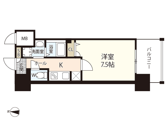 S-RESIDENCE国泰寺町一丁目