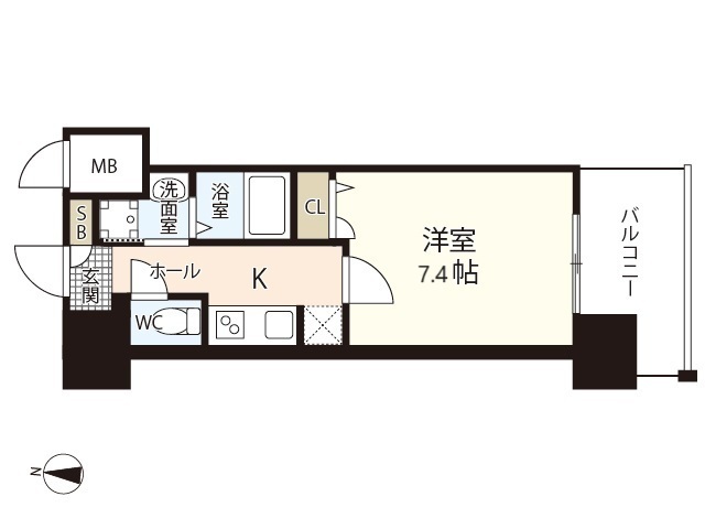 S-RESIDENCE国泰寺町一丁目