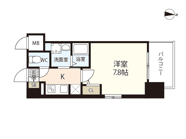 S-RESIDENCE国泰寺町一丁目