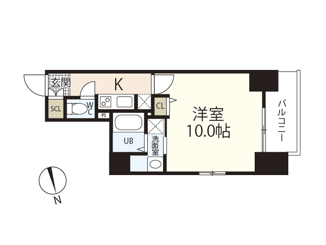 S-RESIDENCE国泰寺町二丁目