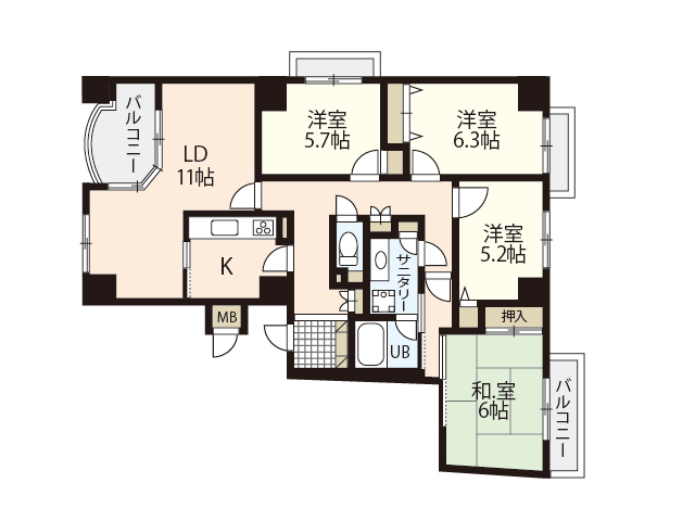 ヒルズアーバンⅠ番館(701)
