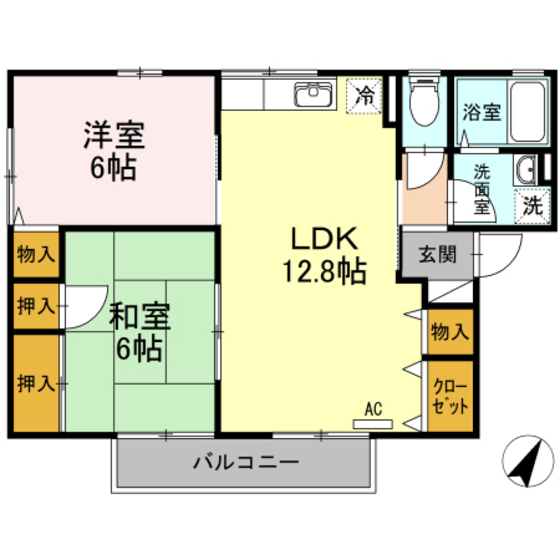 セジュール中相田 Ⅱ棟