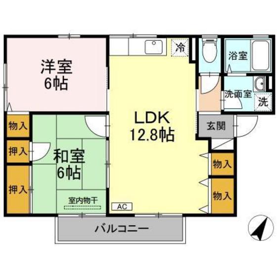 セジュール中相田 Ⅱ棟