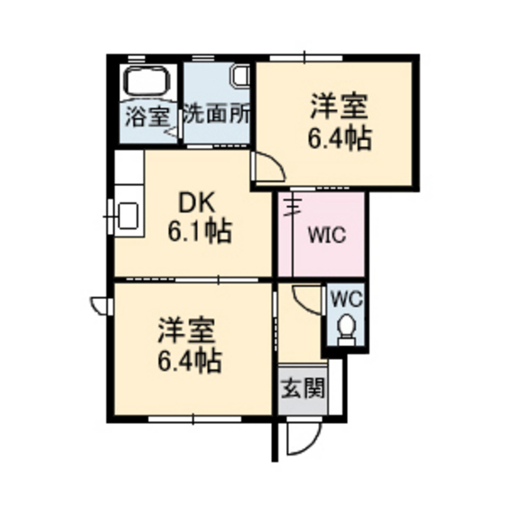 ウィングス緑井 B棟
