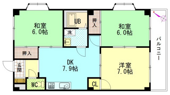 セントラルリバーC棟