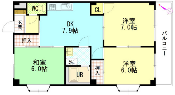 セントラルリバーC棟