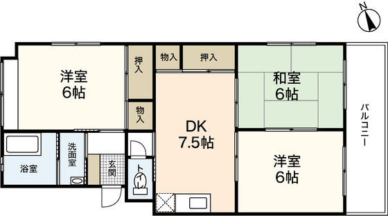 ナナツマチコーポA棟