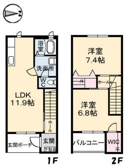 メープルコートNAKAO A棟