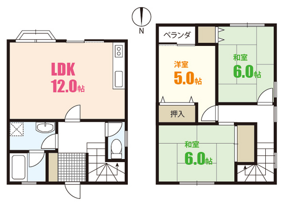 中通メゾネット
