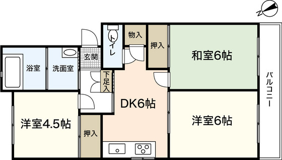 ナナツマチコーポB棟