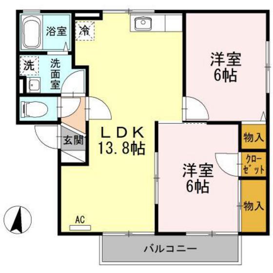 アゼリア土井 A棟