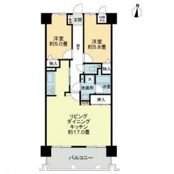 ライオンズヒルズ牛田早稲田