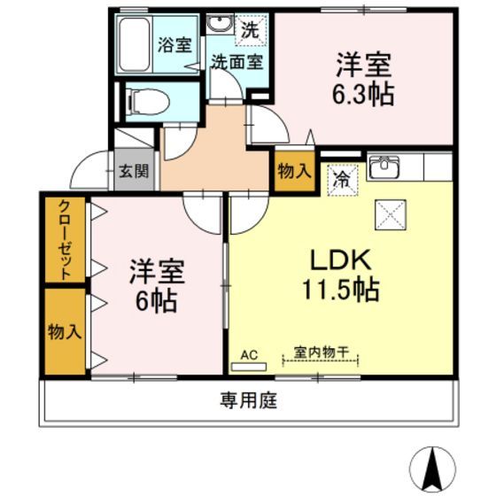 ヴィルヌーブマスダ B棟