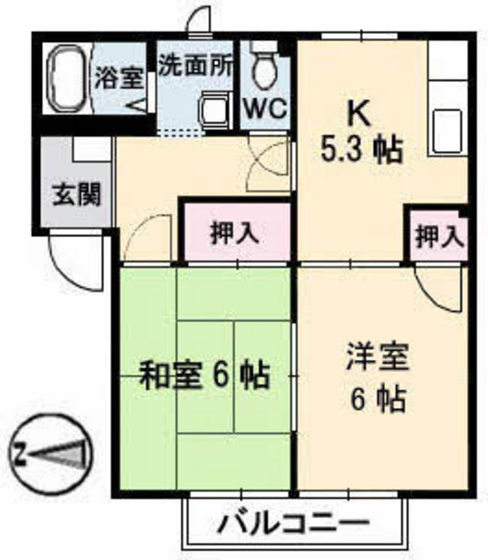 フレグランス三上 B棟