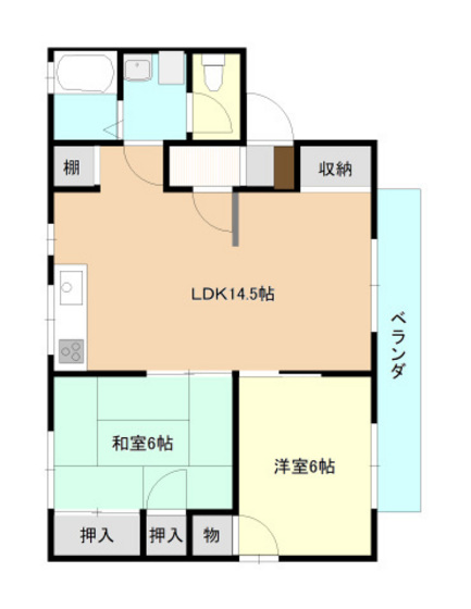 セジュール野北B棟