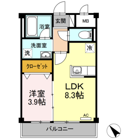 カスタニエ緑井Ⅱ