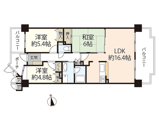 牛田早稲田グランドハイツ