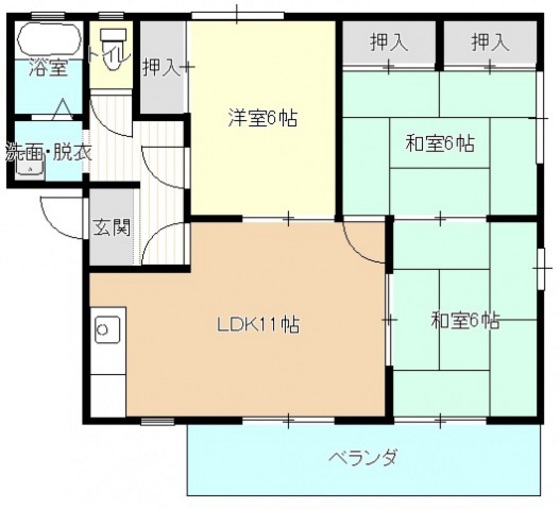 フレグランスコサコA棟