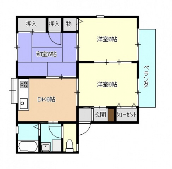 セジュール野北A棟