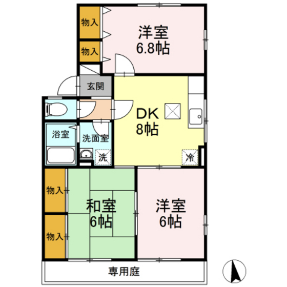 ビューテラス大町 B棟