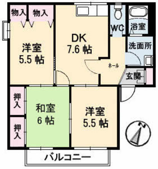 ディアスTANAKA  B棟