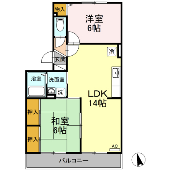 セゾン高取北弐番館