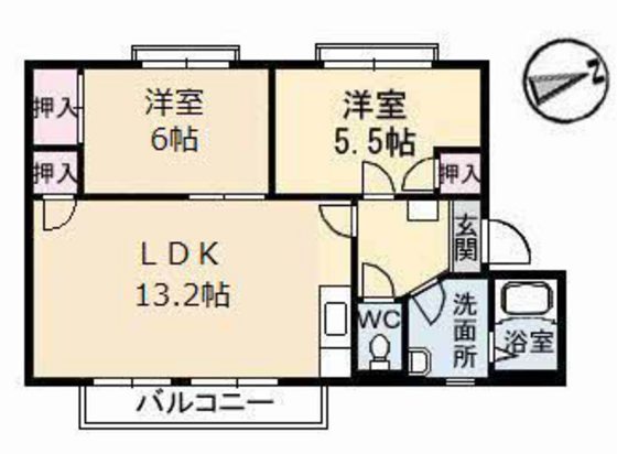 フレグランスKM F棟