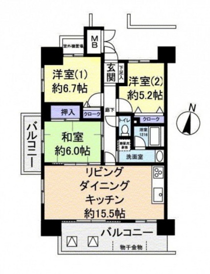 アスレ東原Ⅱ番館