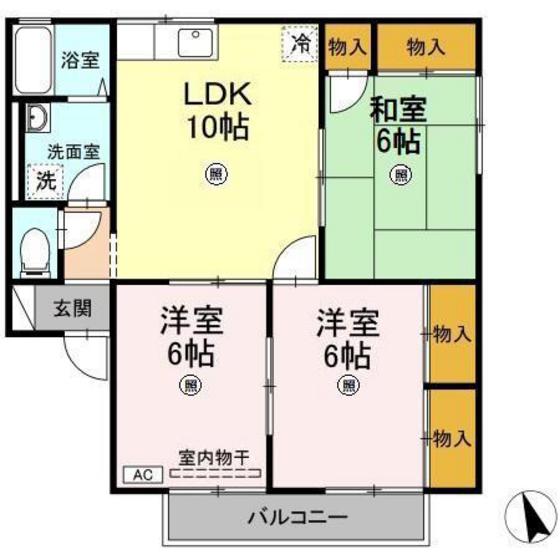 プチホワイト辻 D棟