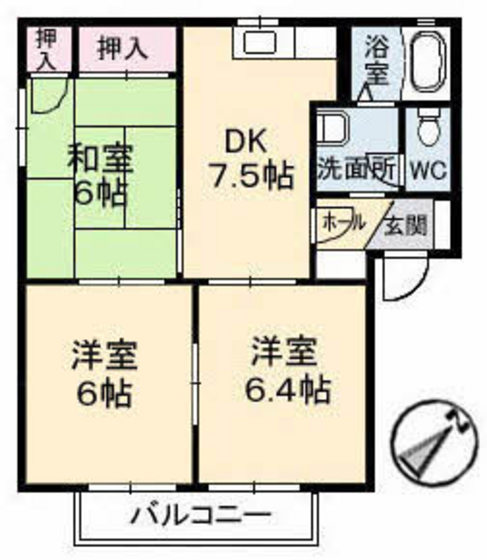 メイプルヒルズ B棟