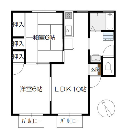 神賀グリーンハイツ 6号棟