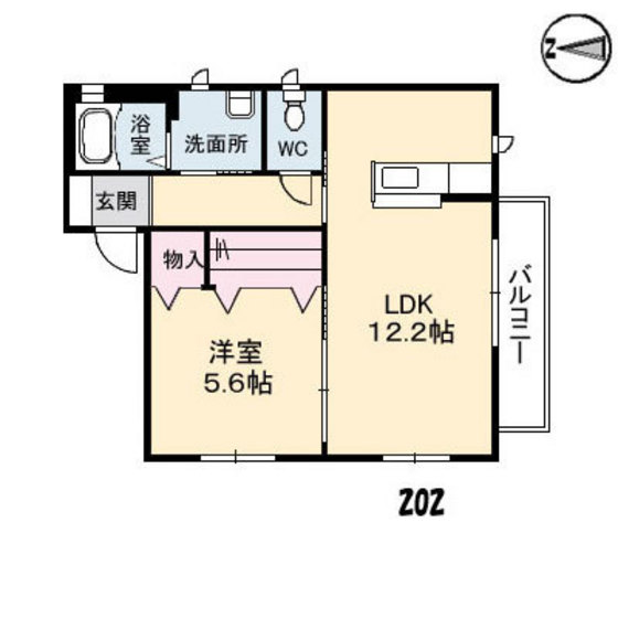 シェソワSATSUNO  F棟